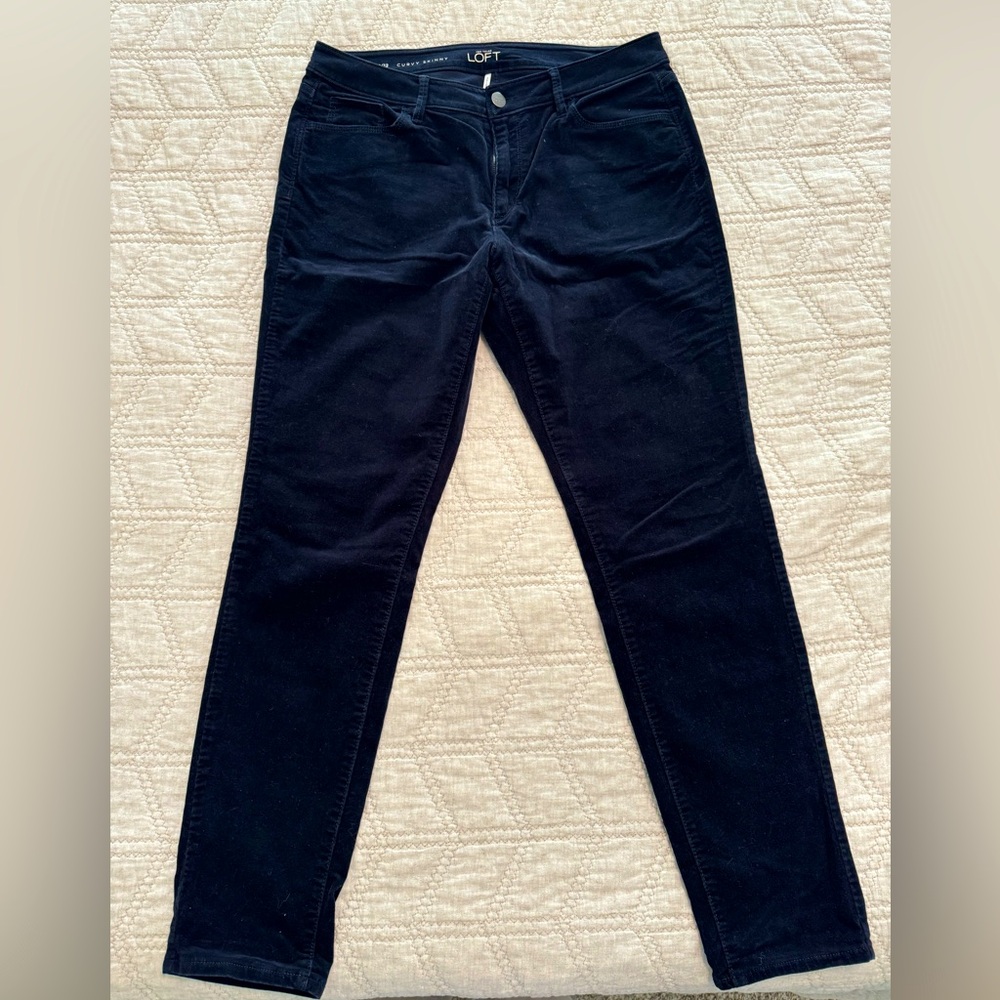 LOFT fine wale corduroys